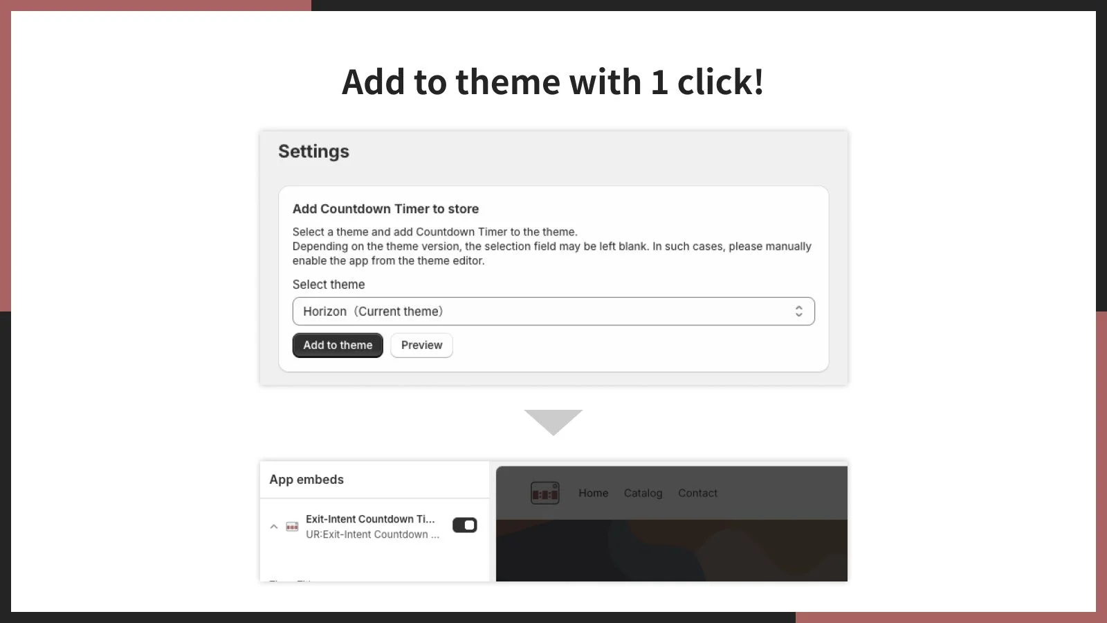 1クリックでテーマに追加できる!