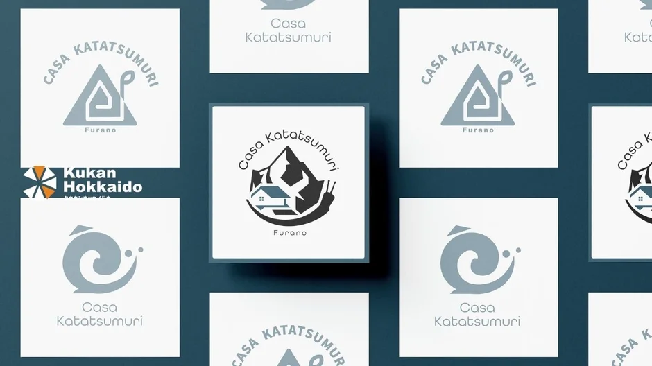 Casa Katatsumuriのロゴデザイン